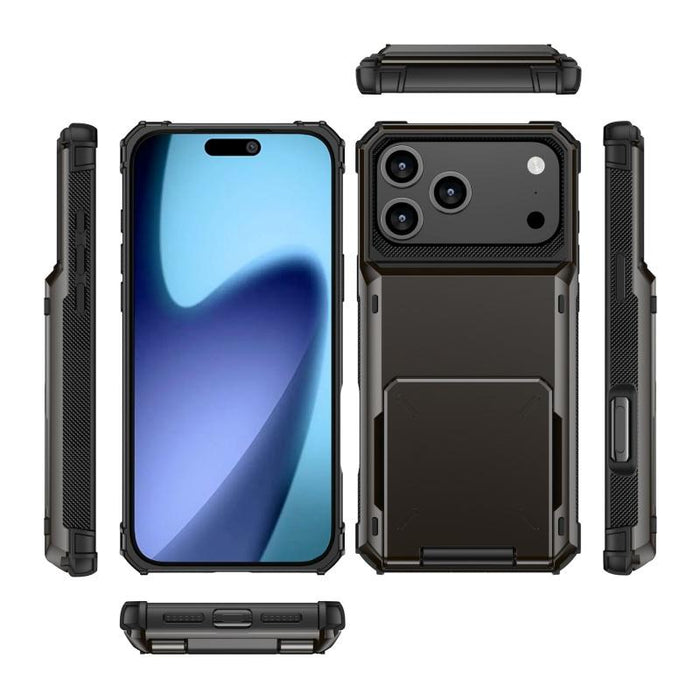 Magnetic Flip Card Holder Case