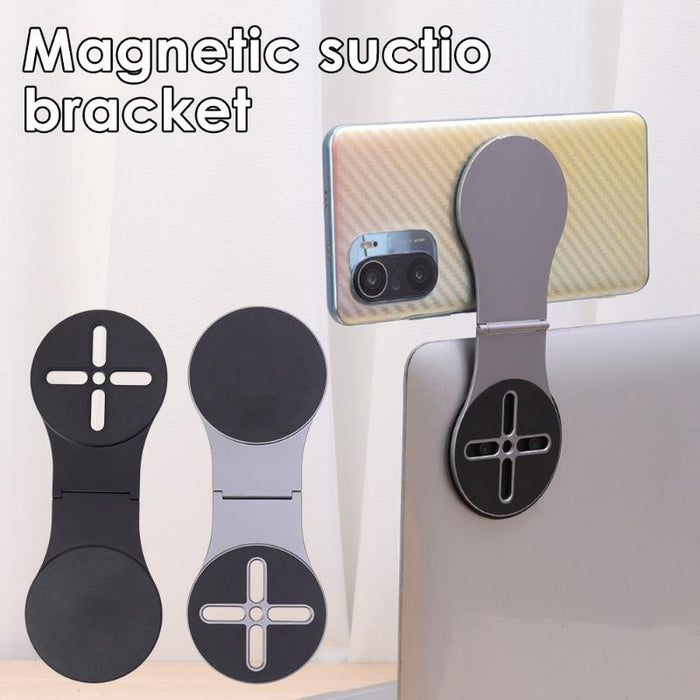 Magnetic Foldable Phone & Tablet Holder – Aluminum Alloy Stand