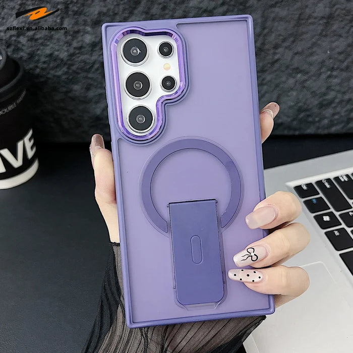 Dark purple / For Galaxy S24 Ultra