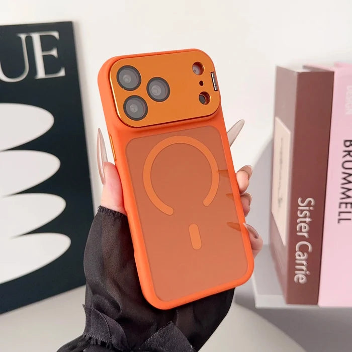 Magnetic Stand Instantly Turns Into Electroplate TPU+PC Wireless