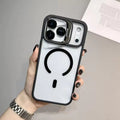 Magnetic Transparent Shockproof Case for iPhone 13-17 Pro Max