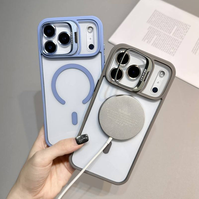Magnetic Transparent Shockproof Case for iPhone 13-17 Pro Max
