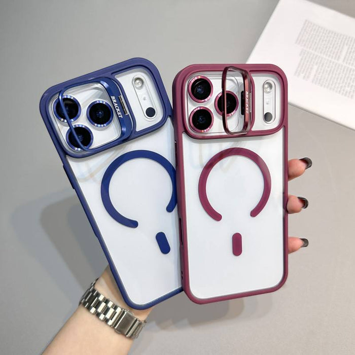 Magnetic Transparent Shockproof Case for iPhone 13-17 Pro Max