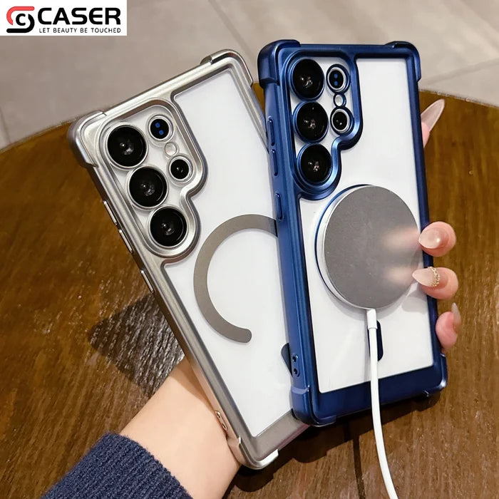 Magnetic Wireless Charging Case for Samsung