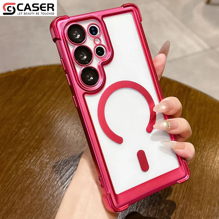 Magnetic Wireless Charging Case for Samsung