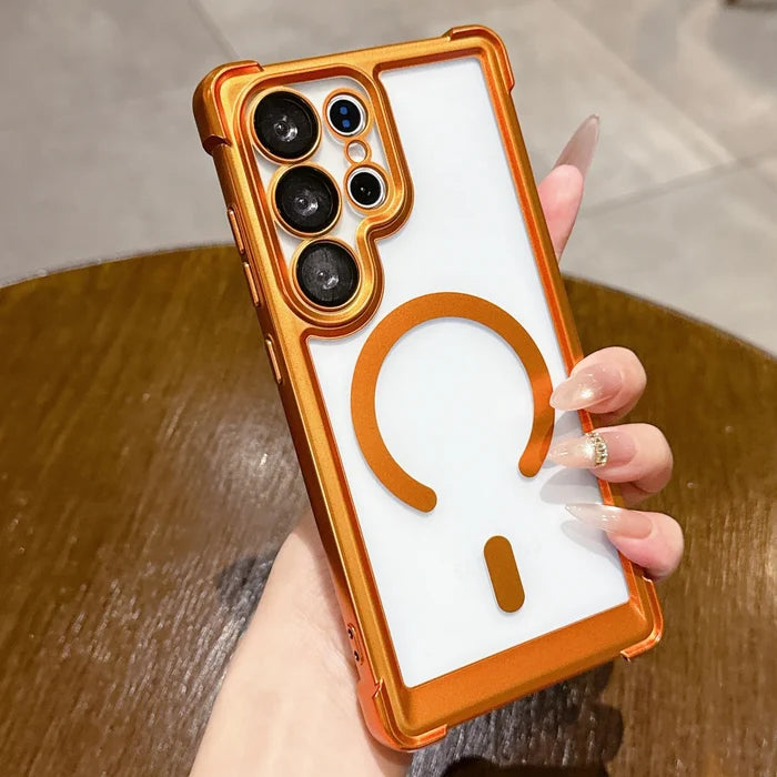 Magnetic Wireless Charging Case for Samsung