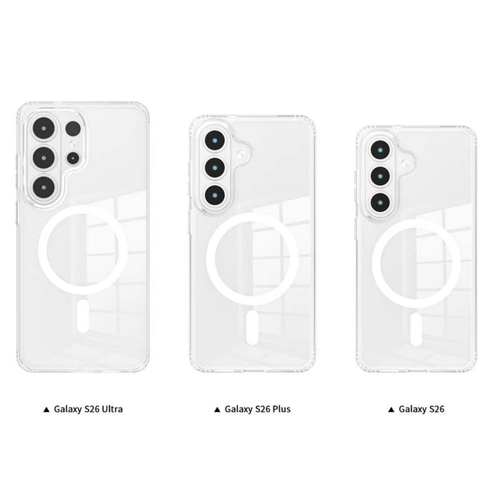 Magnetic Wireless Charging Dual Screen Cover for Samsung S26 Series