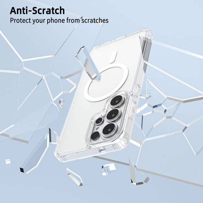 Magnetic Wireless Charging Dual Screen Cover for Samsung S26 Series