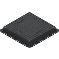 Manhole Cover - Square Black