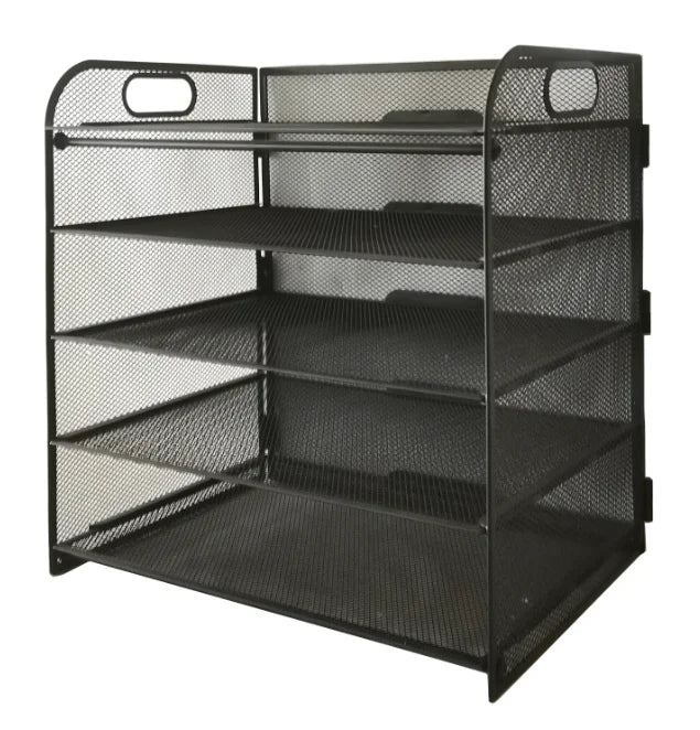 Manufacture Modern Multifunction Metal Mesh Desk File Letter