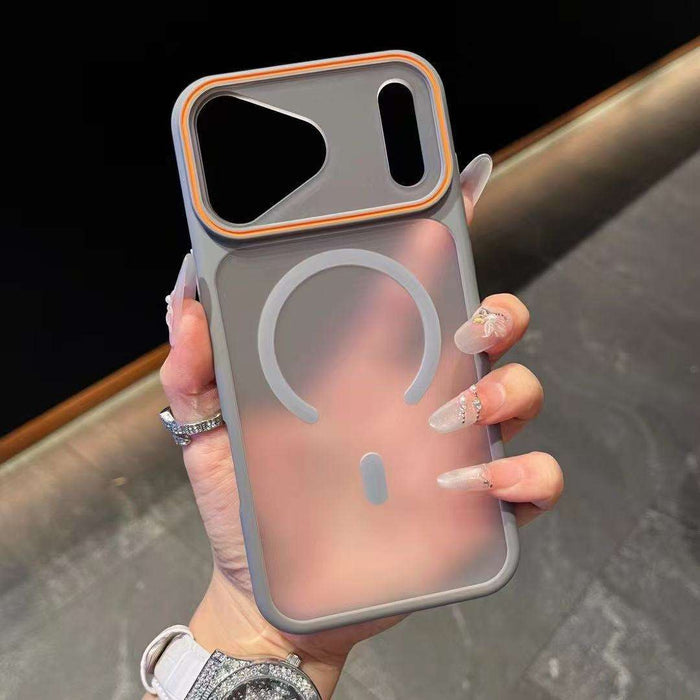 Matte Frosted Magnetic Case for iPhone