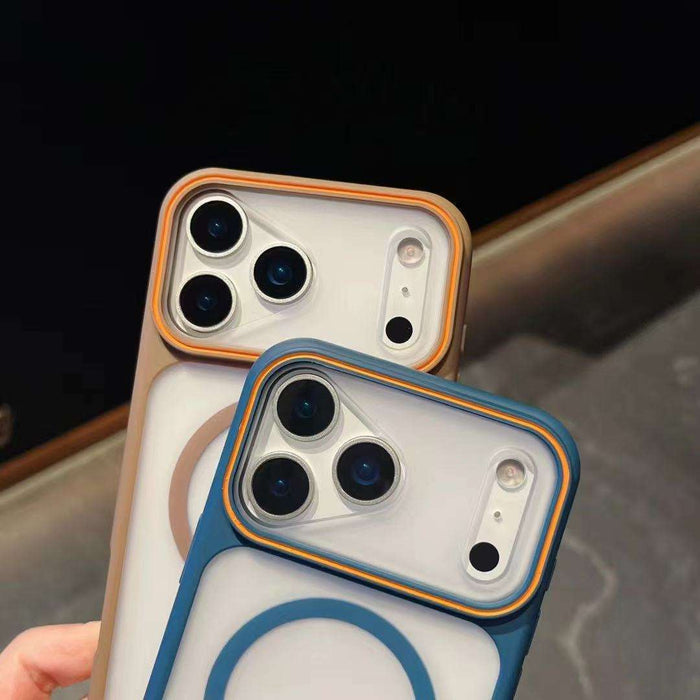 Matte Frosted Magnetic Case for iPhone