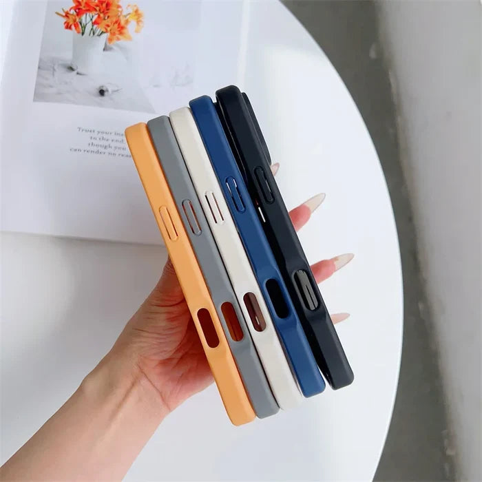 Matte Skin Feel Magnetic Case for iPhone