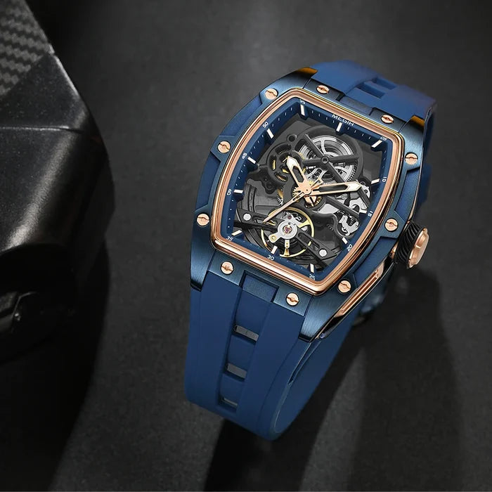 MEGIR 2242G Luxury Mechanical Tourbillon Watch