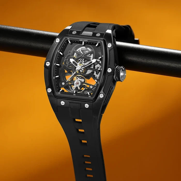 MEGIR 2242G Luxury Mechanical Tourbillon Watch