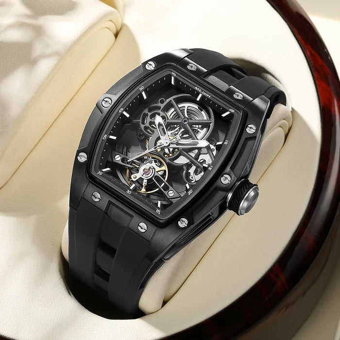 MEGIR 2242G Luxury Mechanical Tourbillon Watch