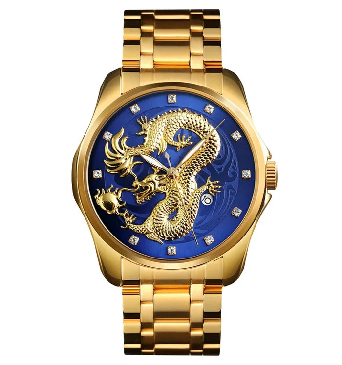 gold/blue