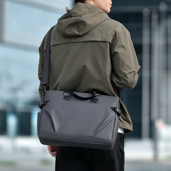 Men's Large Capacity Crossbody Bag Adjustable Strap
