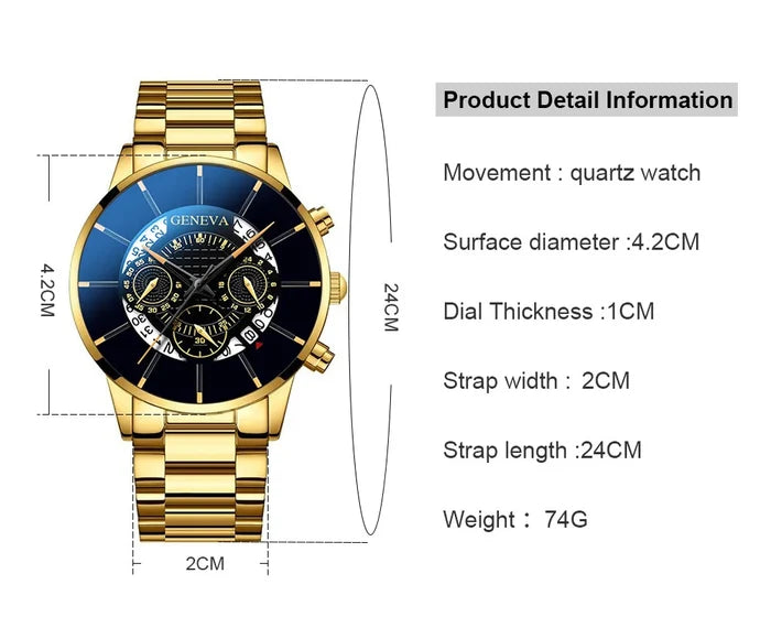 Men's Luxury Business Quartz Watch
