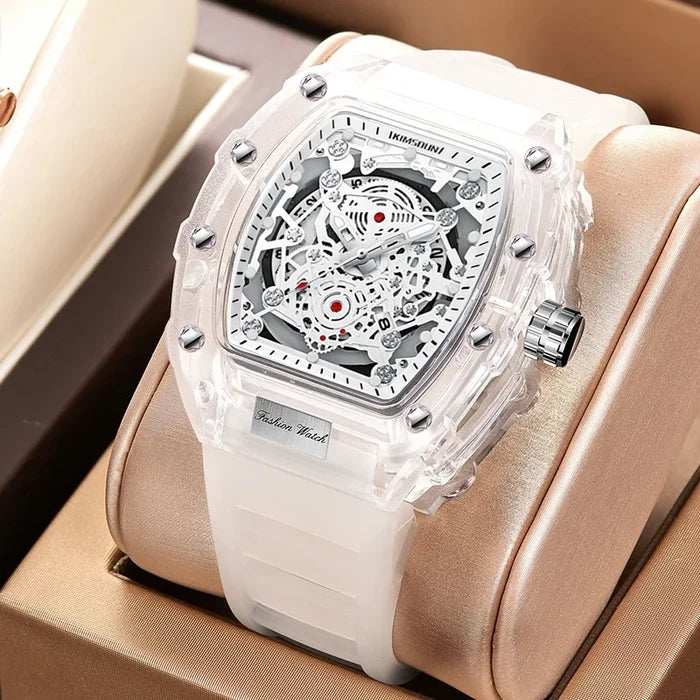 Men's Wine Barrel Quartz Watch