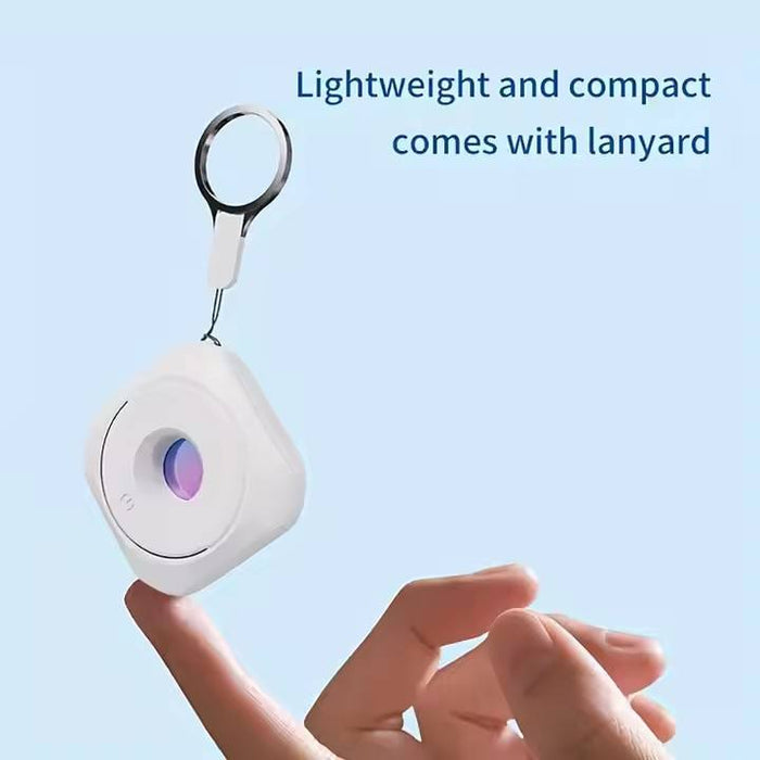 Mini Infrared Hidden Camera Detector – Portable Anti-Spy Finder & Lens Scanner for Hotel Room & Travel Security