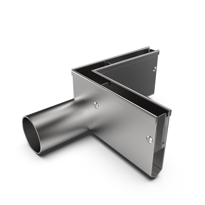 Mini Slot SLIM 90 Degree Adapter - Right Outlet - Vodaland