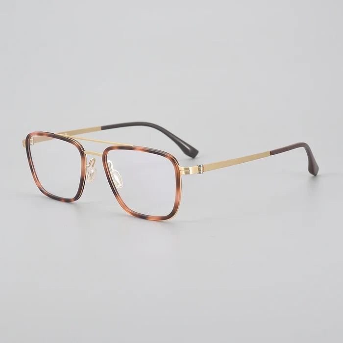MOD010 New Arrival Retro Titanium Eyeglasses Clearance High Quality Assorted Titanium Glasses Frame