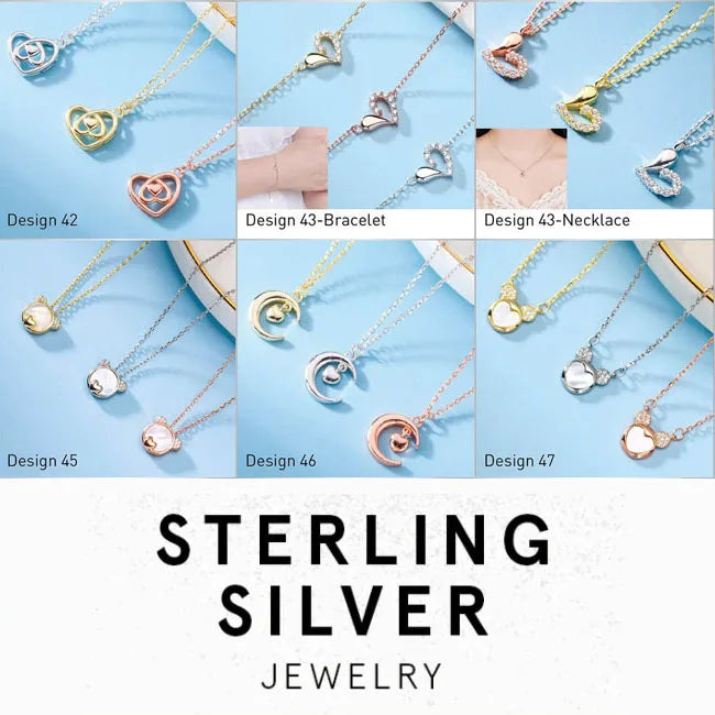 Moon & Star Pendant Necklace Inspired by K-Drama