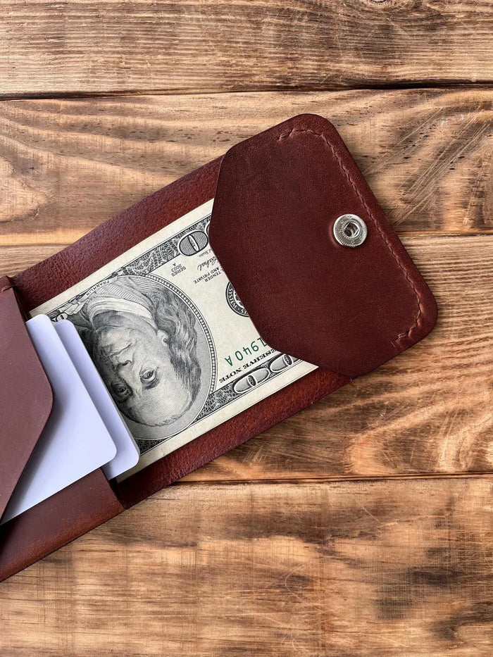 Most Selling Handmade Genuine Leather Wallet with Classic Bifold