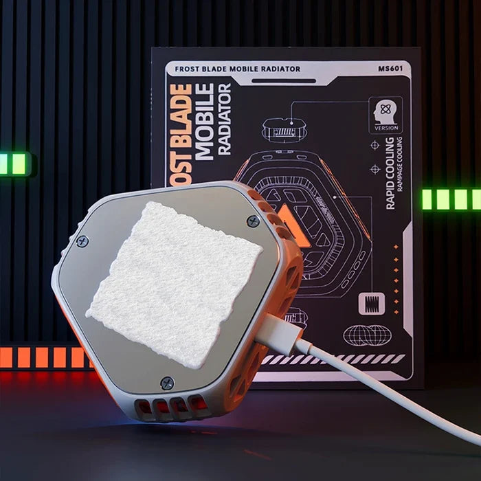 MS601 Gaming Phone Cooler with Radiator Fan