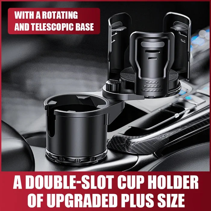 Multi-functional car water cup holder