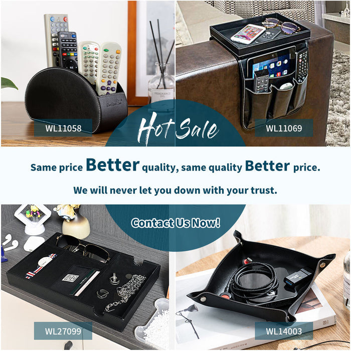 Multi-Functional Remote & Makeup Storage Box