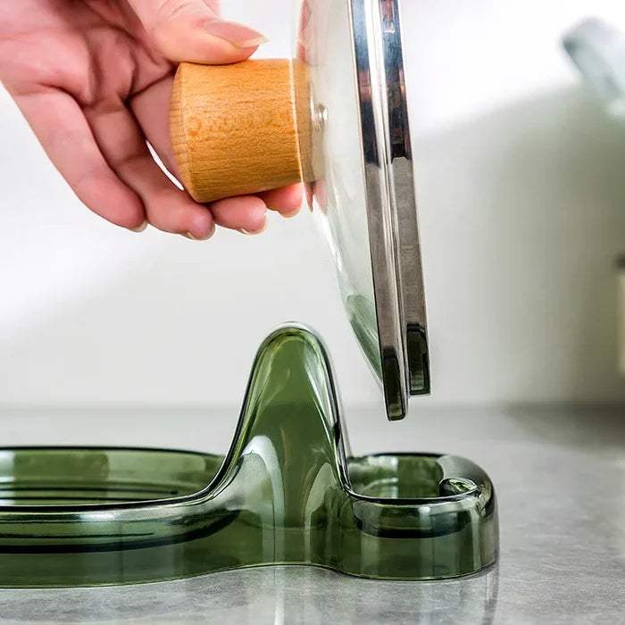 Multi-Functional Saucepan Lid & Spoon Rest Rack
