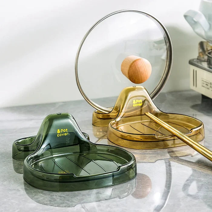 Multi-Functional Saucepan Lid & Spoon Rest Rack