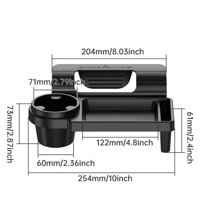 Multifunctional Car Tray & Cup Holder Extender