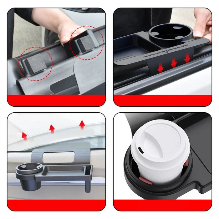 Multifunctional Car Tray & Cup Holder Extender