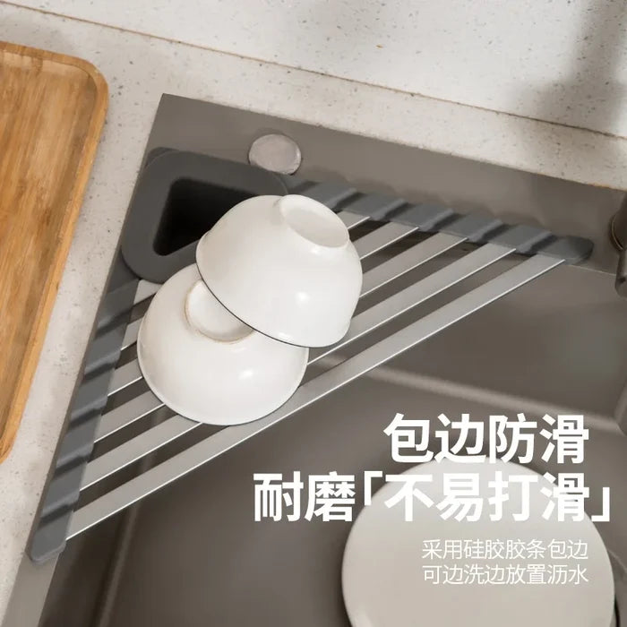 Multifunctional Folding Kitchen Rack