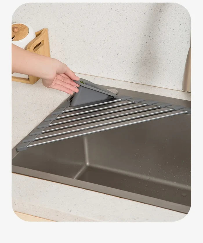 Multifunctional Folding Kitchen Rack