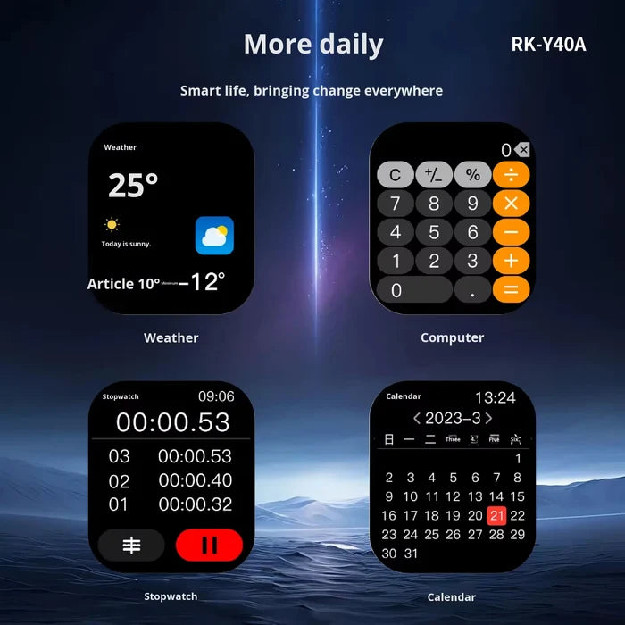 Multifunctional Smart LED Screen Display Phone Case Magnetic Carbon