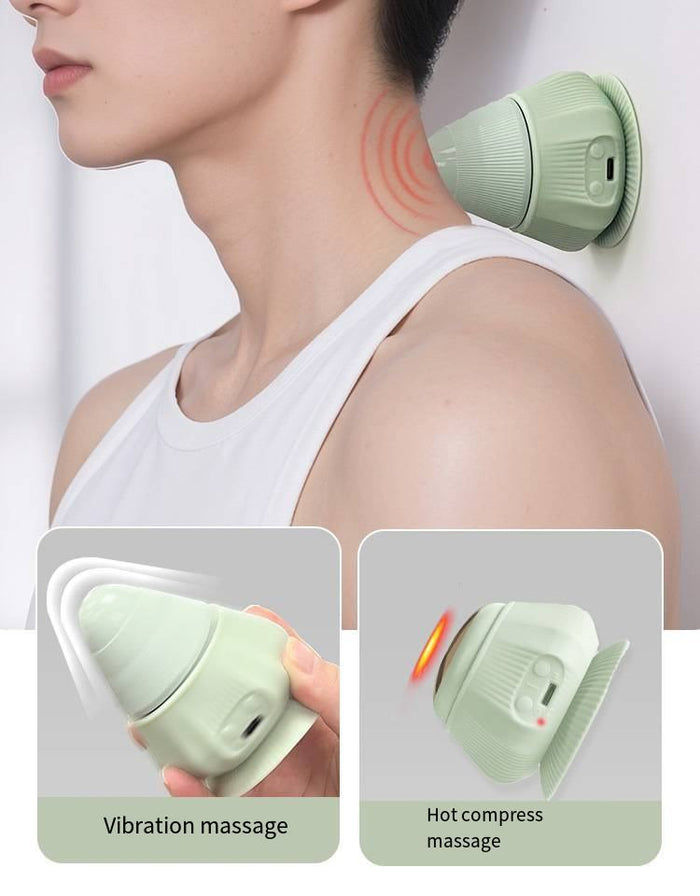 MuscleRelief Pro Electric Fascia Ball – Multi-Head Silicone Body Massager