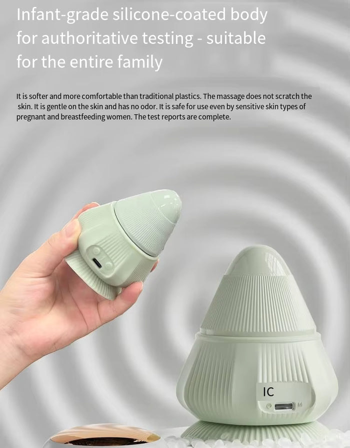 MuscleRelief Pro Electric Fascia Ball – Multi-Head Silicone Body Massager