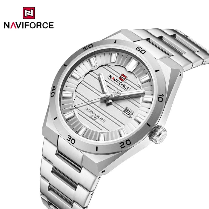 Silver white