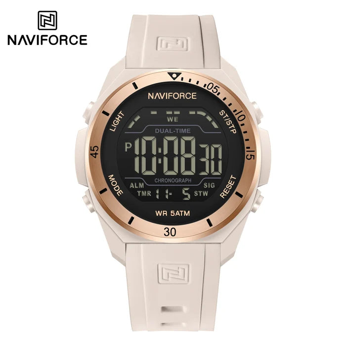 NAVIFORCE Men's Luxury Waterproof Sport Watch