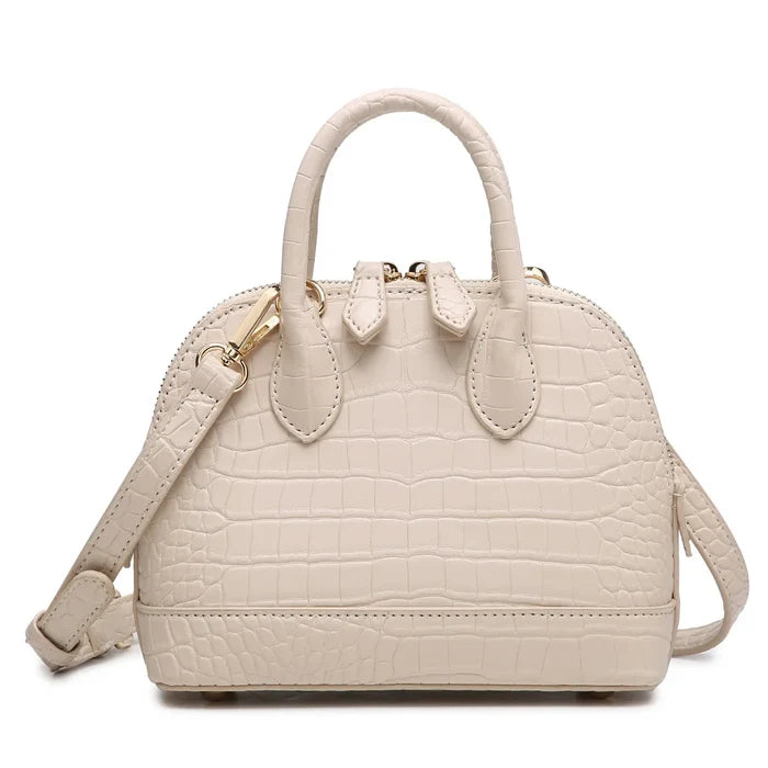 Beige crocodile
