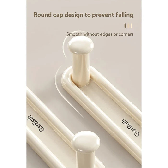 NEW Coat Hanger Storage Rocks Plastic Heavy Duty Hanger Storage