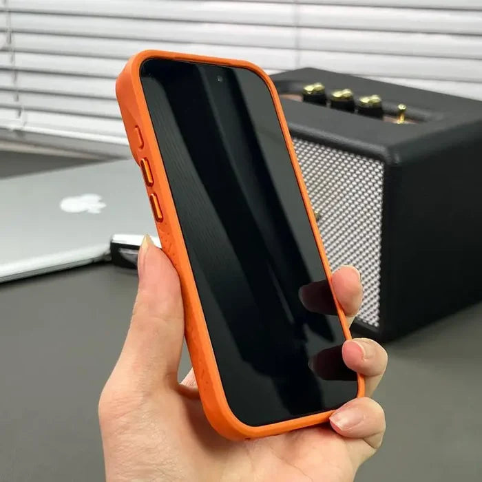 New Matte Carbon Fiber Textured Backplate Magnetic Phone Case
