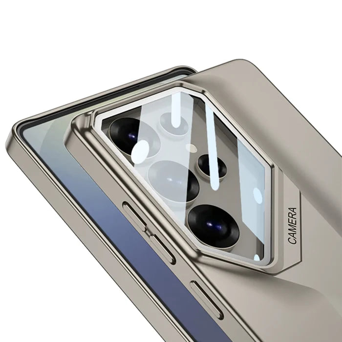 New Matte PC Skin Feel Ultra-fast Knife Edge Invisible Stand Phone case for Samsung