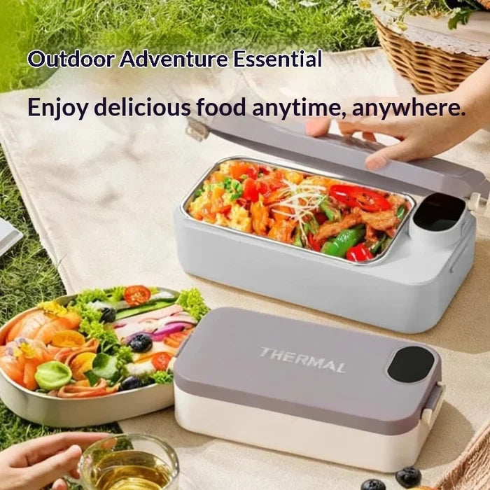 New Portable USB Rechargeable Heating Lunch Box Fast Heating