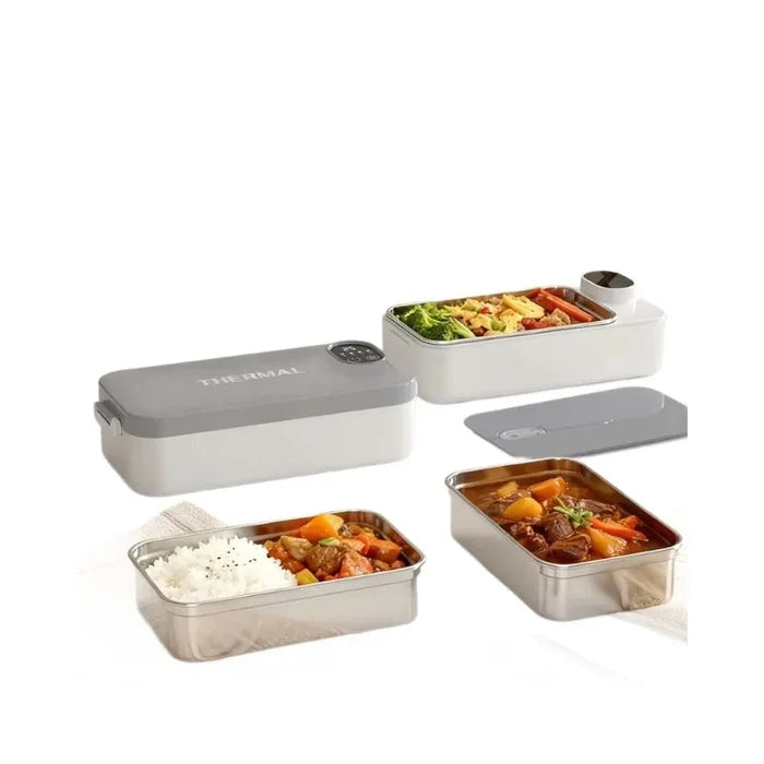 New Portable USB Rechargeable Heating Lunch Box Fast Heating