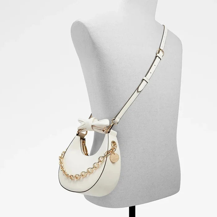 New Product Luxury Pu Leather Woman Handbag Dumpling Shape